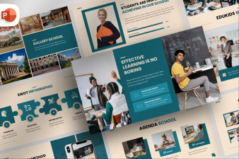 Modern Minimalist Education Presentation Template